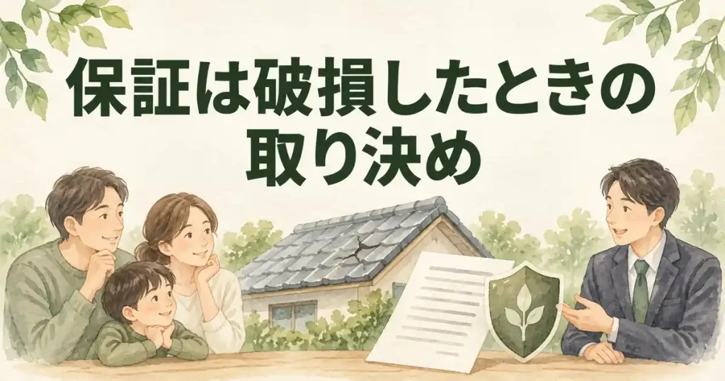 害獣プロテックの保証は破損保証、口コミには二年間と書かれていた
